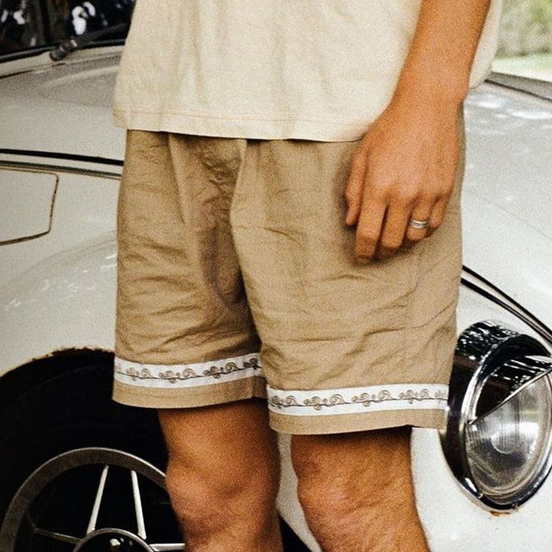 Men's Retro Surf Shorts、、URBENIE