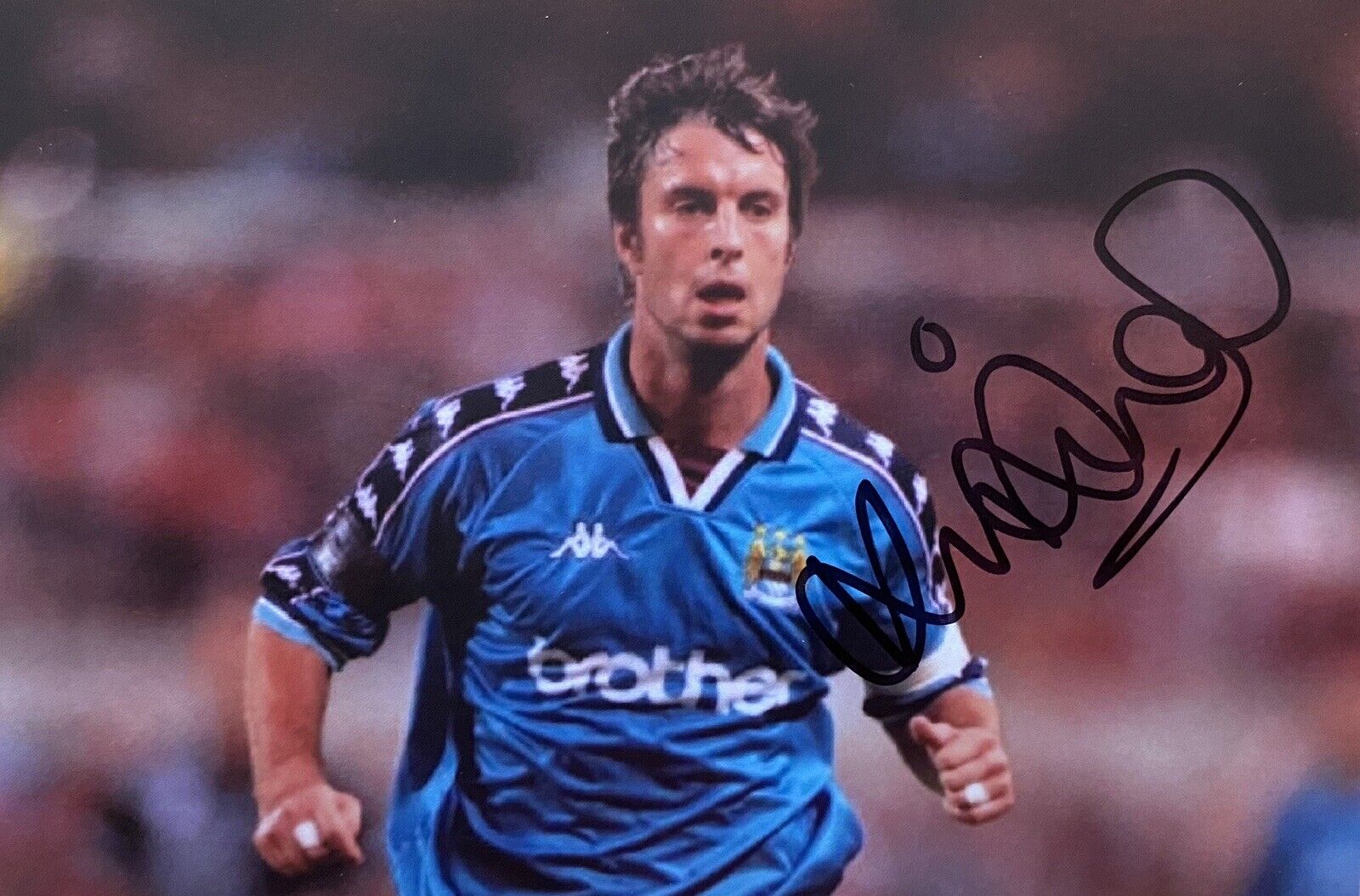 Kit Symons Genuine Hand Signed Manchester City 6X4 Photo Poster painting 2