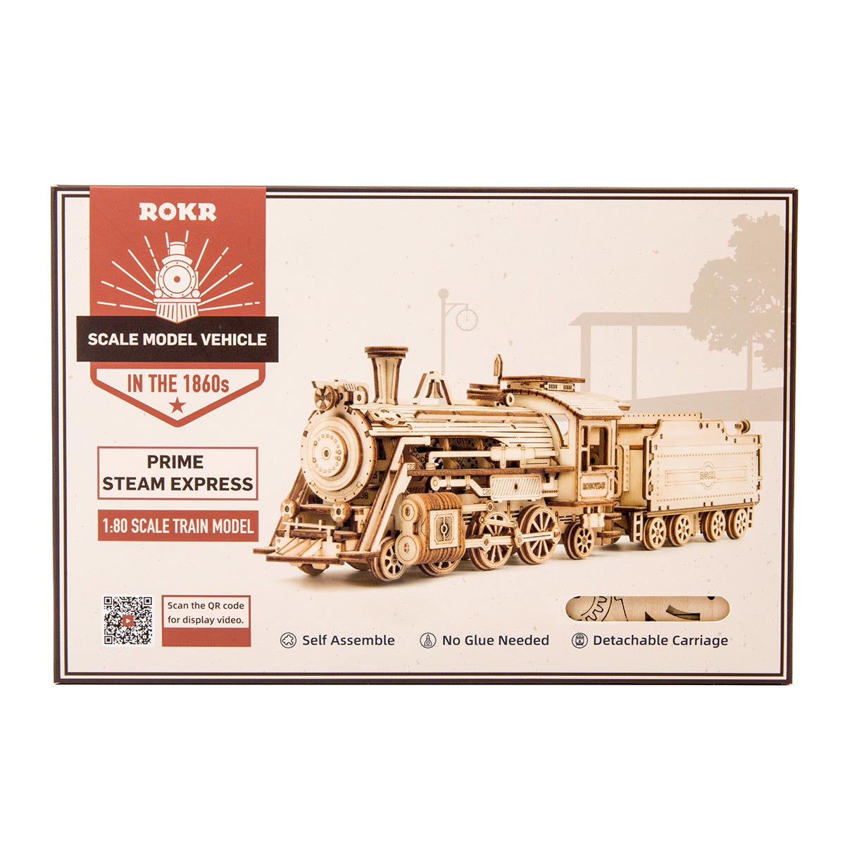 Robotime train hot sale