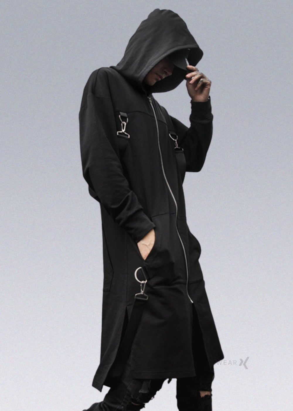 Strap Darkwear Cloak Techwear - X techwear-x