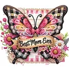 Diamond Painting-DIY Crystal Rhinestone Mother's Day Butterfly