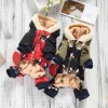 Pet Winter Warm Dog Clothes Fleece Four-legged Jackets