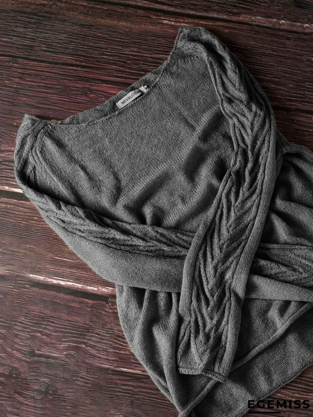 Casual Shift Knitted Sweater | EGEMISS