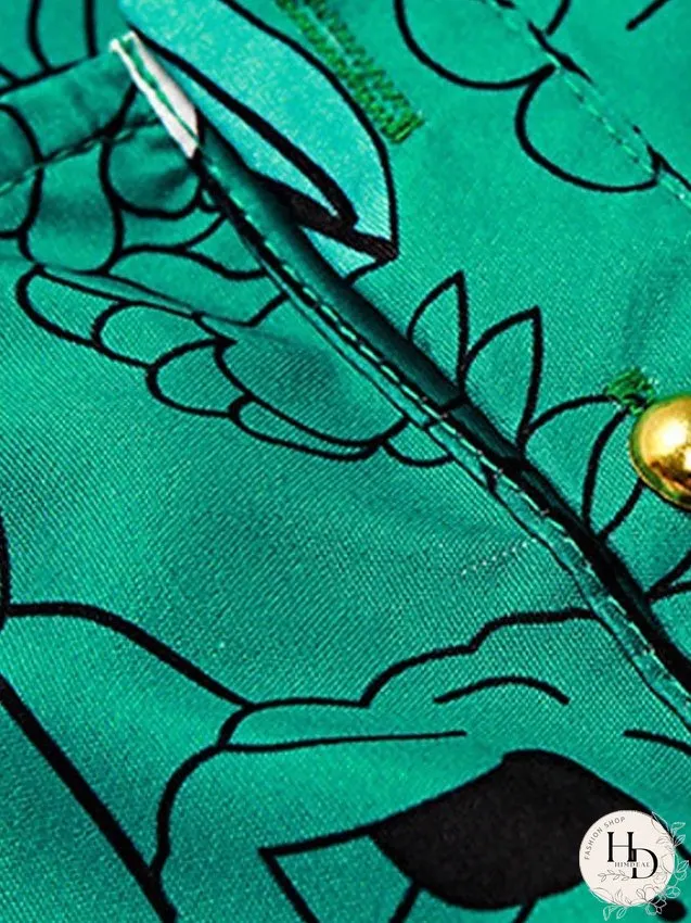 Dress Set Two Piece Dress Swing Dress Long Dress Maxi Dress Yellow Green Sleeveless Floral Backless Spring Summer Spaghetti Strap Vacation S M L XL XXL 3XL for Women