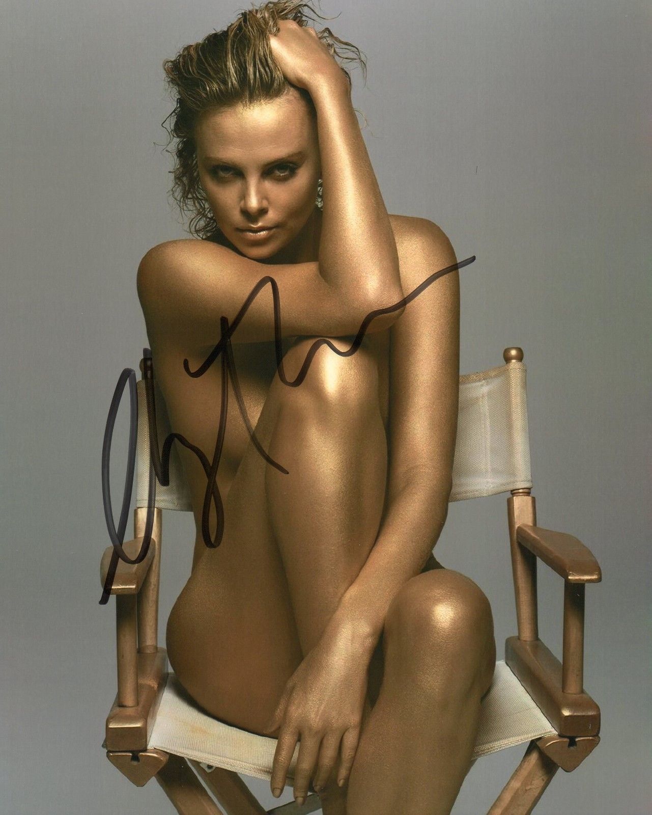 CHARLIZE THERON AUTOGRAPHED SIGNED A4 PP POSTER Photo Poster painting PRINT 12