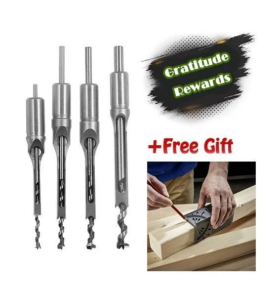 Hollow Mortise Chisel Drill Tool