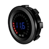 LED Digital Color Display Voltmeter Volt Panel Meter for 12V Car Motorcycle