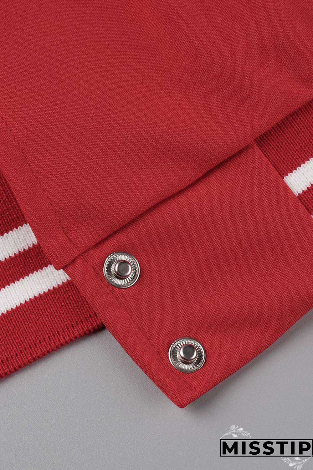 Red Casual Solid Patchwork Pocket Buckle Dresses