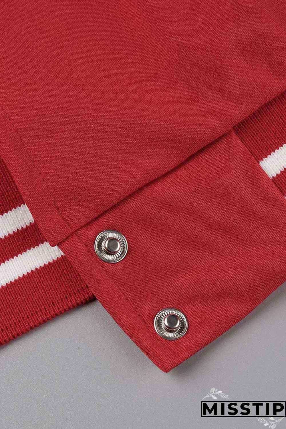 Red Casual Solid Patchwork Pocket Buckle Dresses