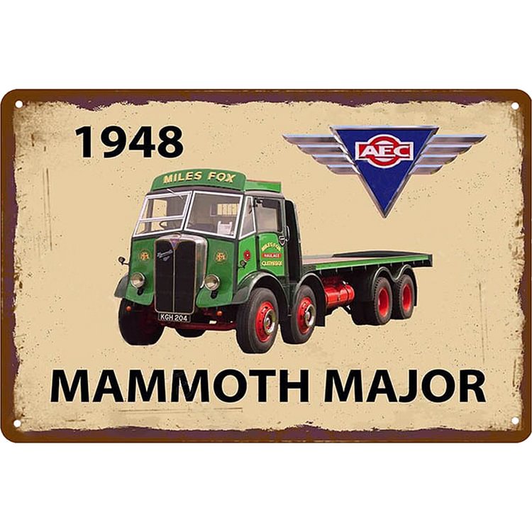 Camion - Enseigne Vintage Métallique/enseignes en bois - 20*30cm/30*40cm