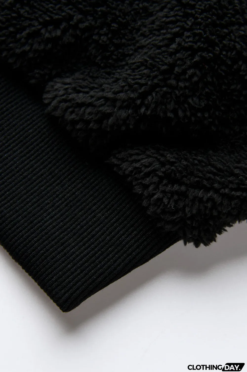 Black Fashion Casual Patchwork Zipper Hooded Collar Plus Size Overcoat