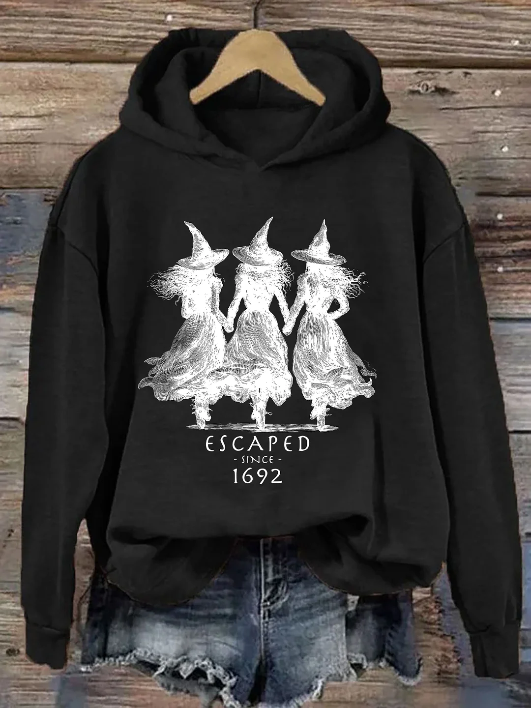 Halloween 1692 Salem Witch Hoodie