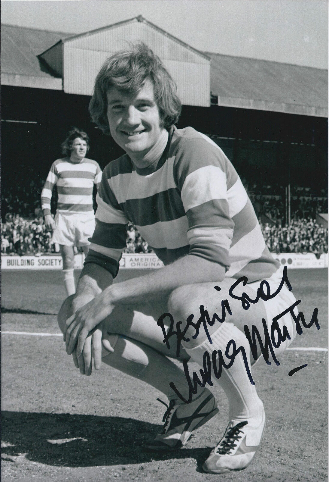 Rodney MARSH SIGNED Autograph 12x8 Photo Poster painting AFTAL COA QPR Rare Genuine LEGEND