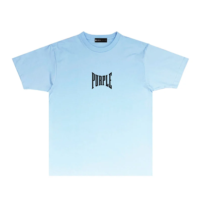 Purple 2023 new fashion T-shirt short sleeves