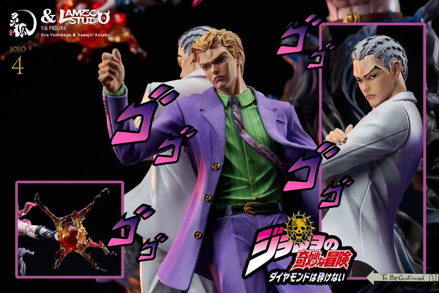 1/6 Scale Yoshikage Kira & Kosaku Kawajiri - JoJo's Bizarre