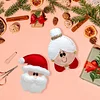 Felt Spheres Of Santa And Mrs.Claus Template Set-- With Instructions