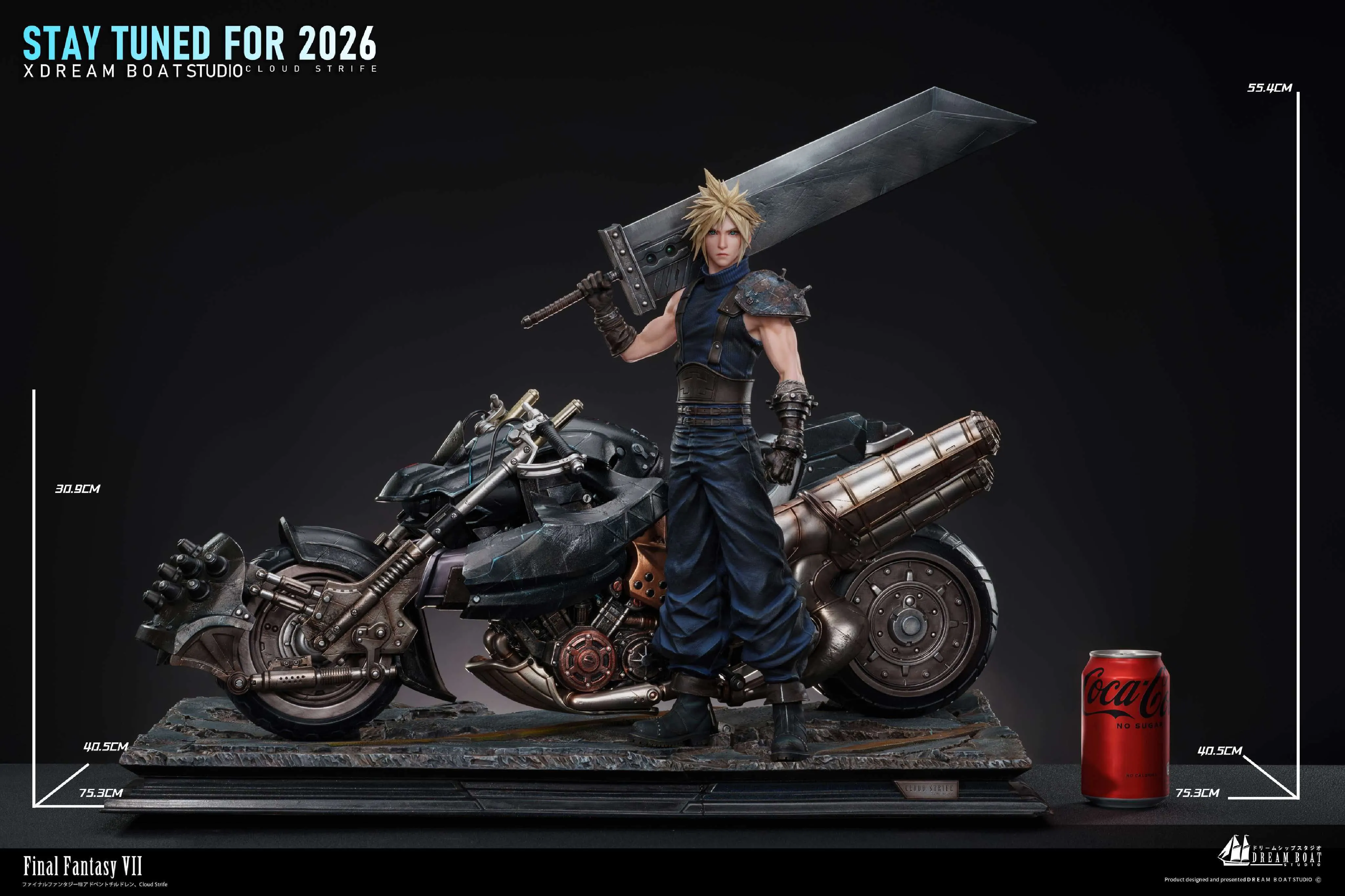 Dream Boat Studio - Cloud Strife Game Version Final Fantasy VII-
