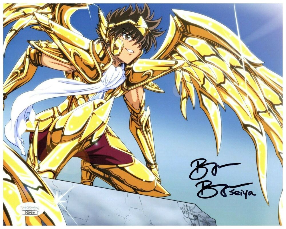 Bryson Baugus Signed Autograph 8x10 Photo Poster painting - Saint Seiya ()