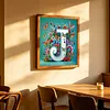Butterfly Flower J 5D Partial Drill DIY Diamond Painting Kit 30*30cm