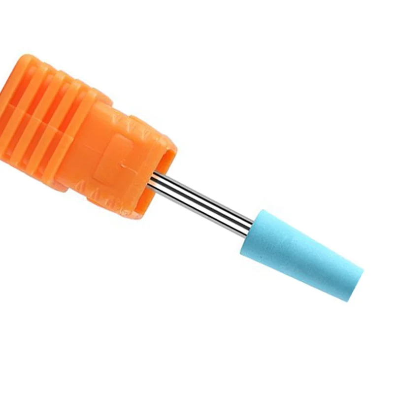 1Pcs Rubber Silicone Nail Drill Milling Cutter Drill Bits Files Burr Buffer for Electric Machine Nail Art Grinder Cuticle Tools-Nail Inspo