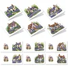 12Pcs Lavender DIY Diamond Painting Greeting Cards for Adult Holiday Gifts