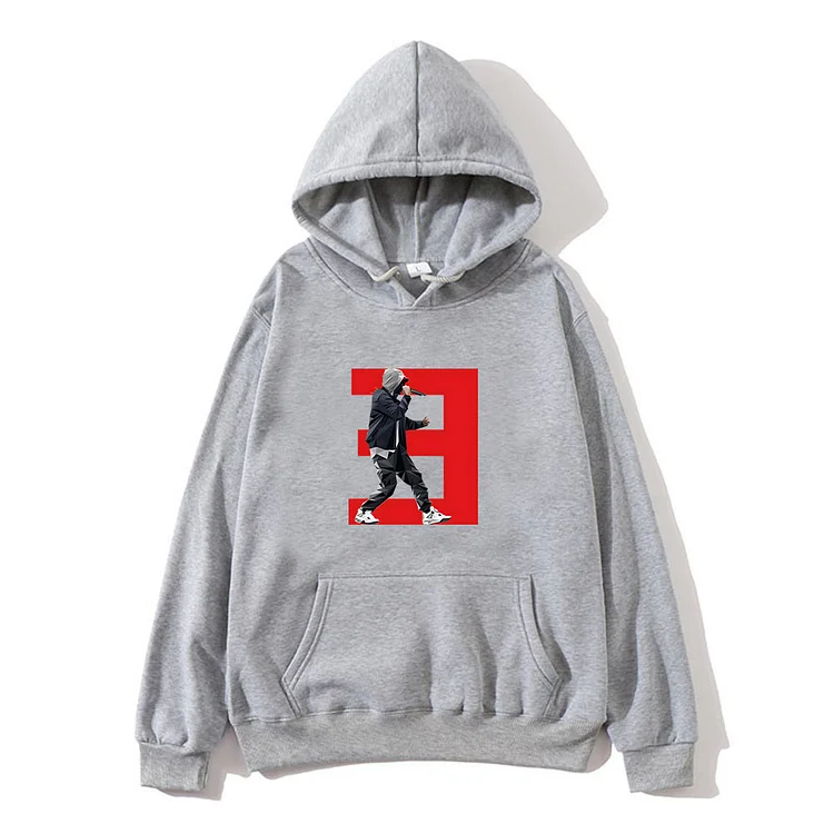 Eminem Hoodie Graphic Printing Sweatshirt Grunge Aesthetic Casual Hoodie at Hiphopee