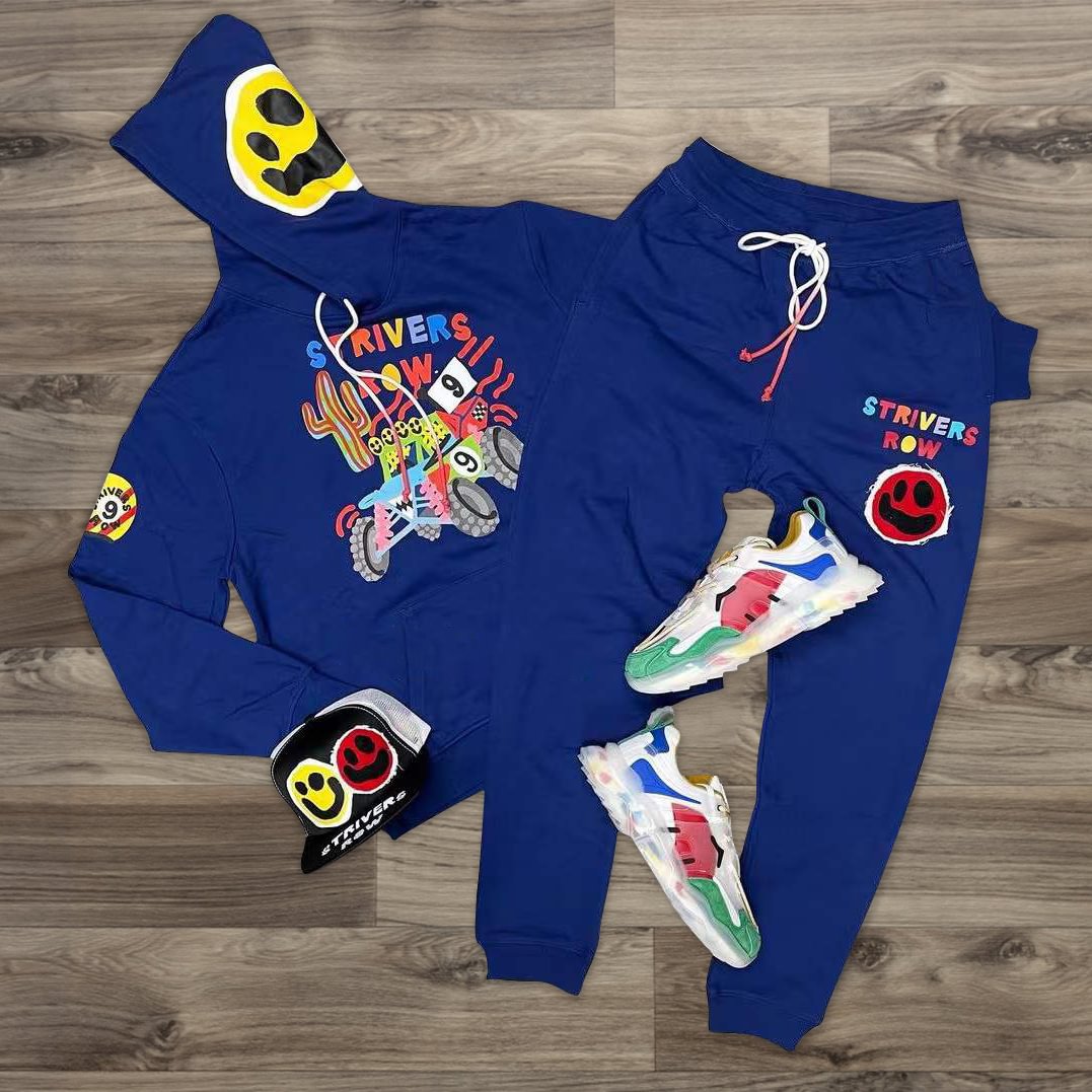 Smiley graffiti casual street home set