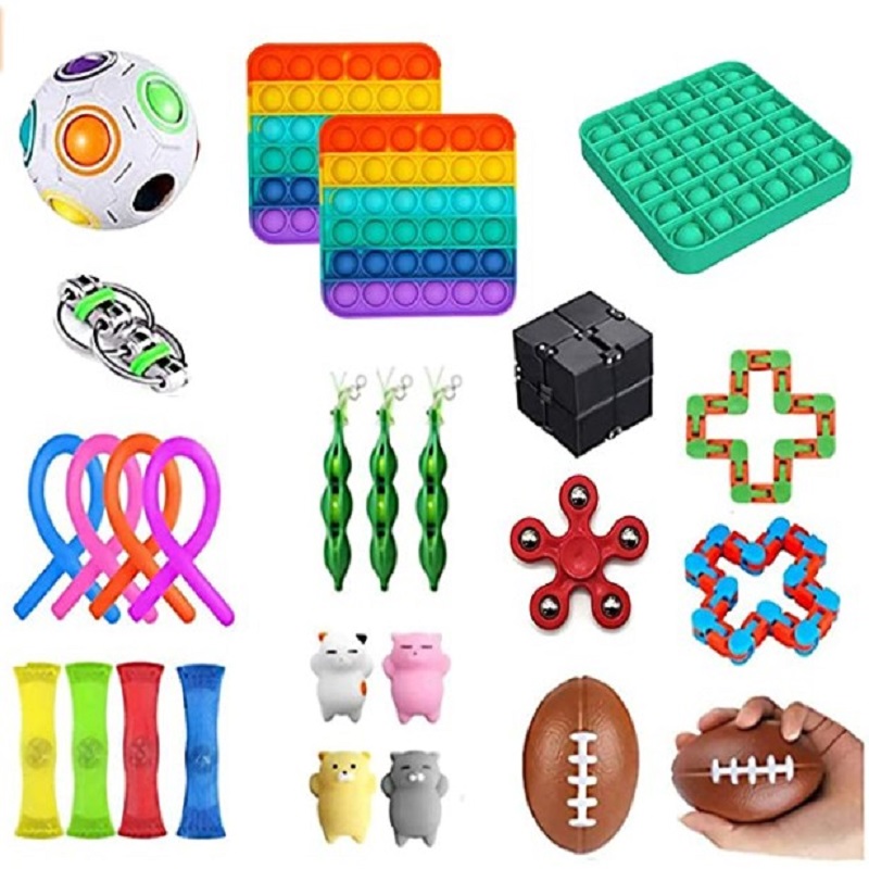 

Push Bubble Sensory Fidget Toys Set, 501 Original