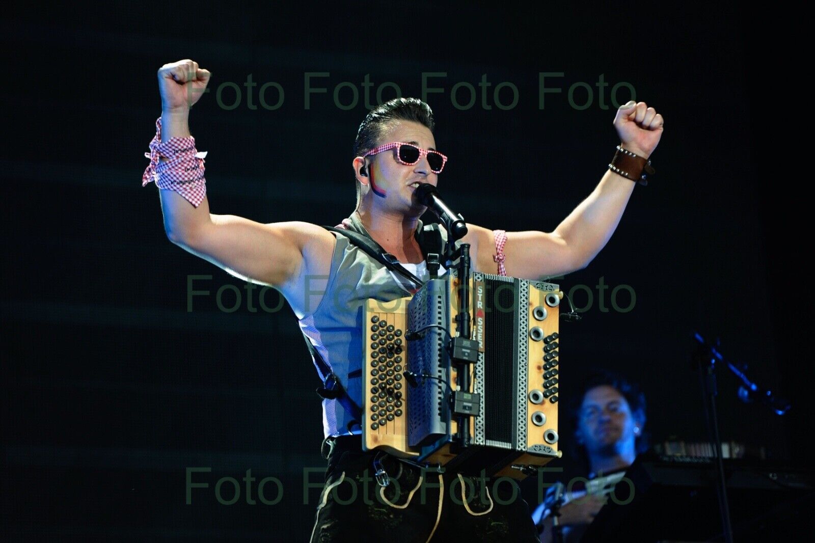 Andreas Gabalier Volks Musik Foto 20 x 30 cm ohne Autogramm (Be-60