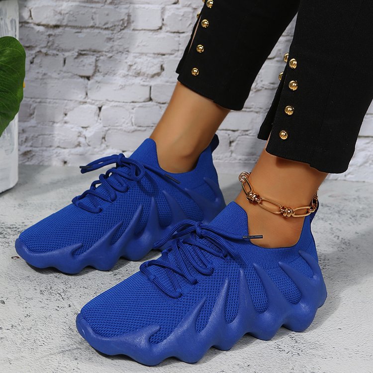 Mature Women Sneaker Plus Size Soft Sole Shoes