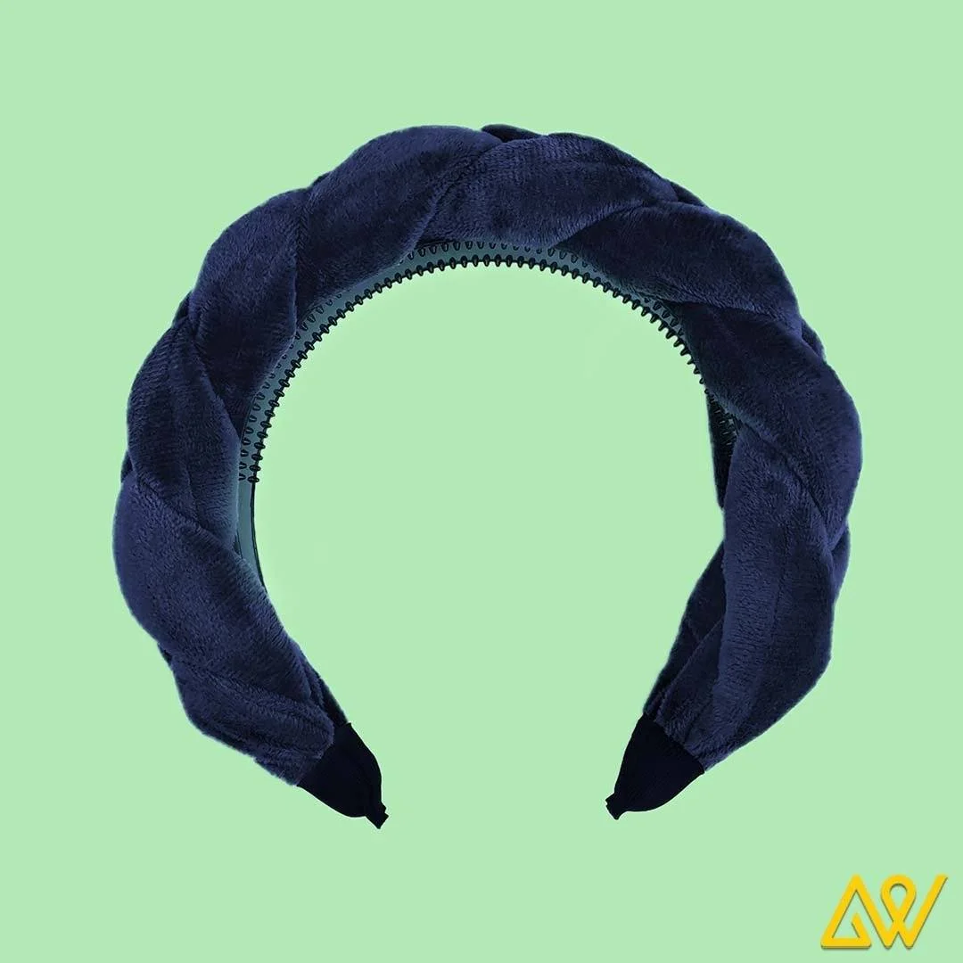 Thick sponge braid hair hoop-AW3052