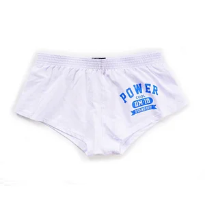 Men's Underwear Boxer Trunks Sexy Low Rise Cut Fashion Sports Style