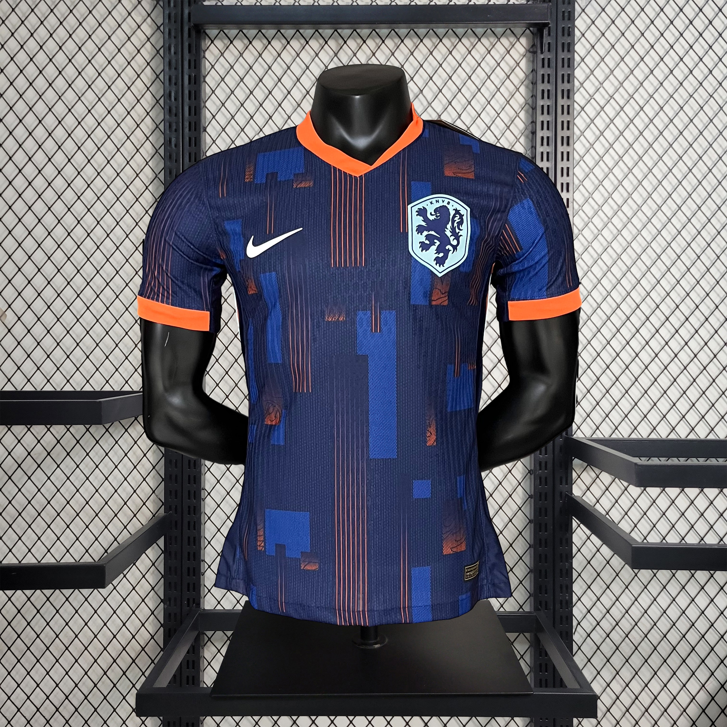 Netherlands 2024 Away Stadium Jersey - Player Version