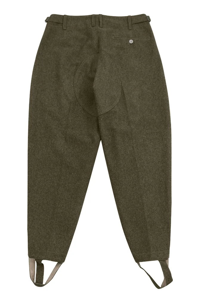   Elite German M1942 Brown Wool Trousers German-Uniform