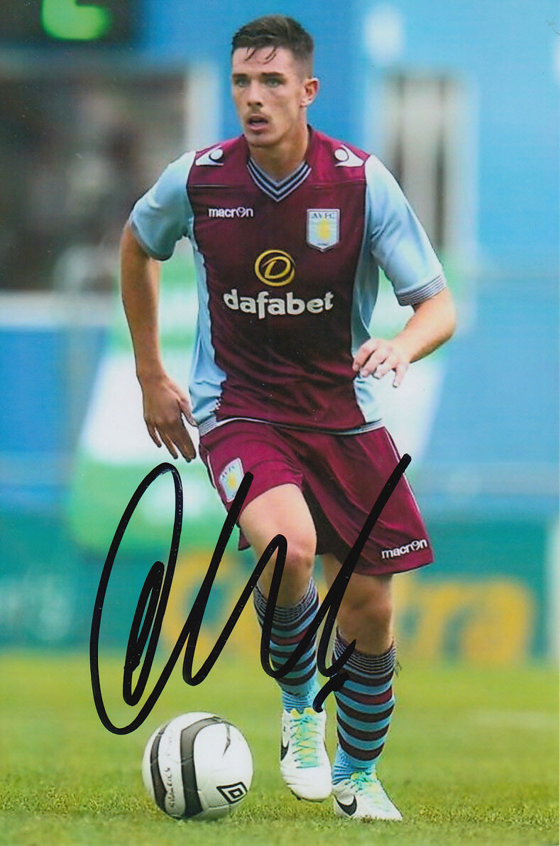 ASTON VILLA HAND SIGNED CIARAN CLARK 6X4 Photo Poster painting 3.