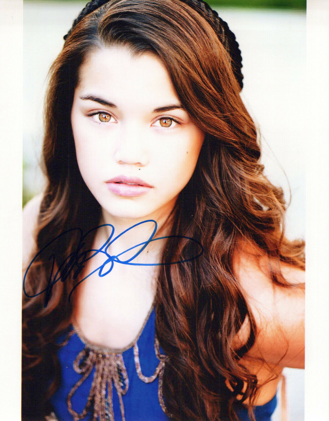 Paris Berelc glamour shot autographed Photo Poster painting signed 8x10 #7