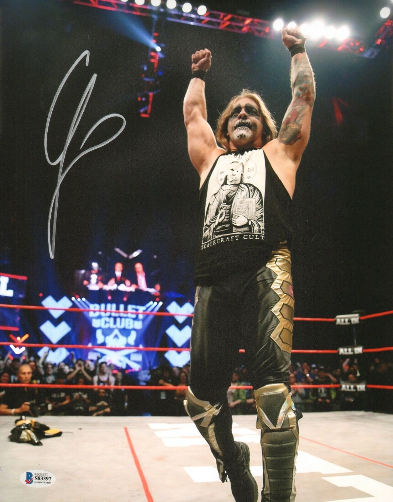 Chris Jericho Signed All In 11x14 Photo Poster painting BAS Beckett COA AEW WWE Picture Auto'd 1