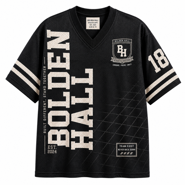 Surf Bolden Hall Cotton T-Shirt - Black / White