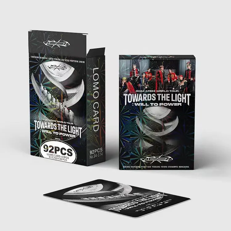 2024 Ateez World Tour Towards the Light Will to Power Lomo Card