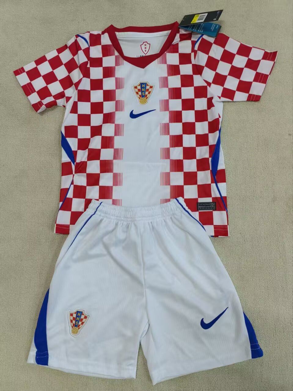 2026 Kids Size Croatia Home Football Jersey 1:1 Thai Quality