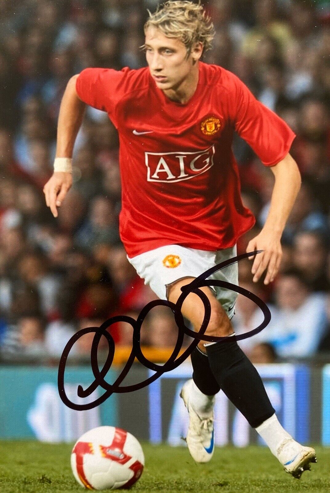 Lee Martin Genuine Hand Signed 6X4 Photo Poster painting - Manchester United