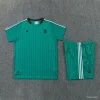 26/27 Liverpool Green Pinstripe Short-Sleeve Training Kit