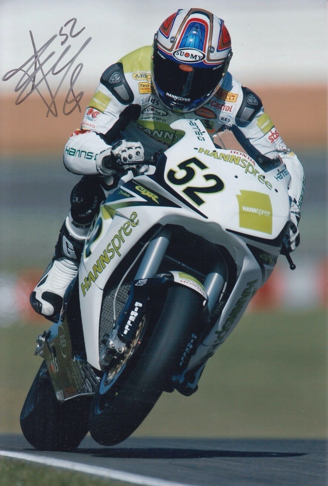 JAMES TOSELAND HAND SIGNED 12X8 Photo Poster painting WSBK AUTOGRAPH SUPERBIKES 7