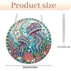 Pearl Jellyfish DIY Diamond Painting Pendant Art 9.41x8.78inch