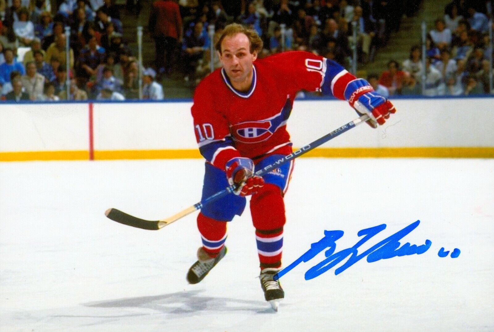 Guy Lafleur Signed 6x4 Photo Poster painting NHL Ice Hockey Canadiens Autograph Memorabilia +COA