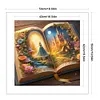 Castle In The Book-11CT Stamped Cross Stitch 50*50cm/19.69*19.69in tapestrymarket