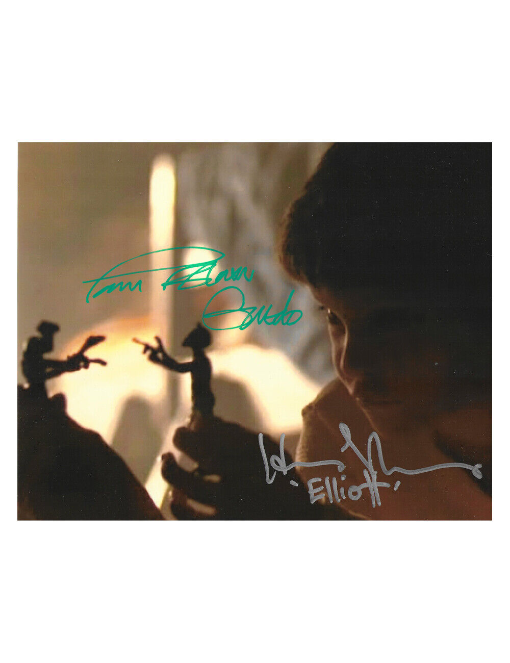 8x10 SUPER RARE E.T. Print Signed By Henry Thomas & Paul Blake 100% + COA