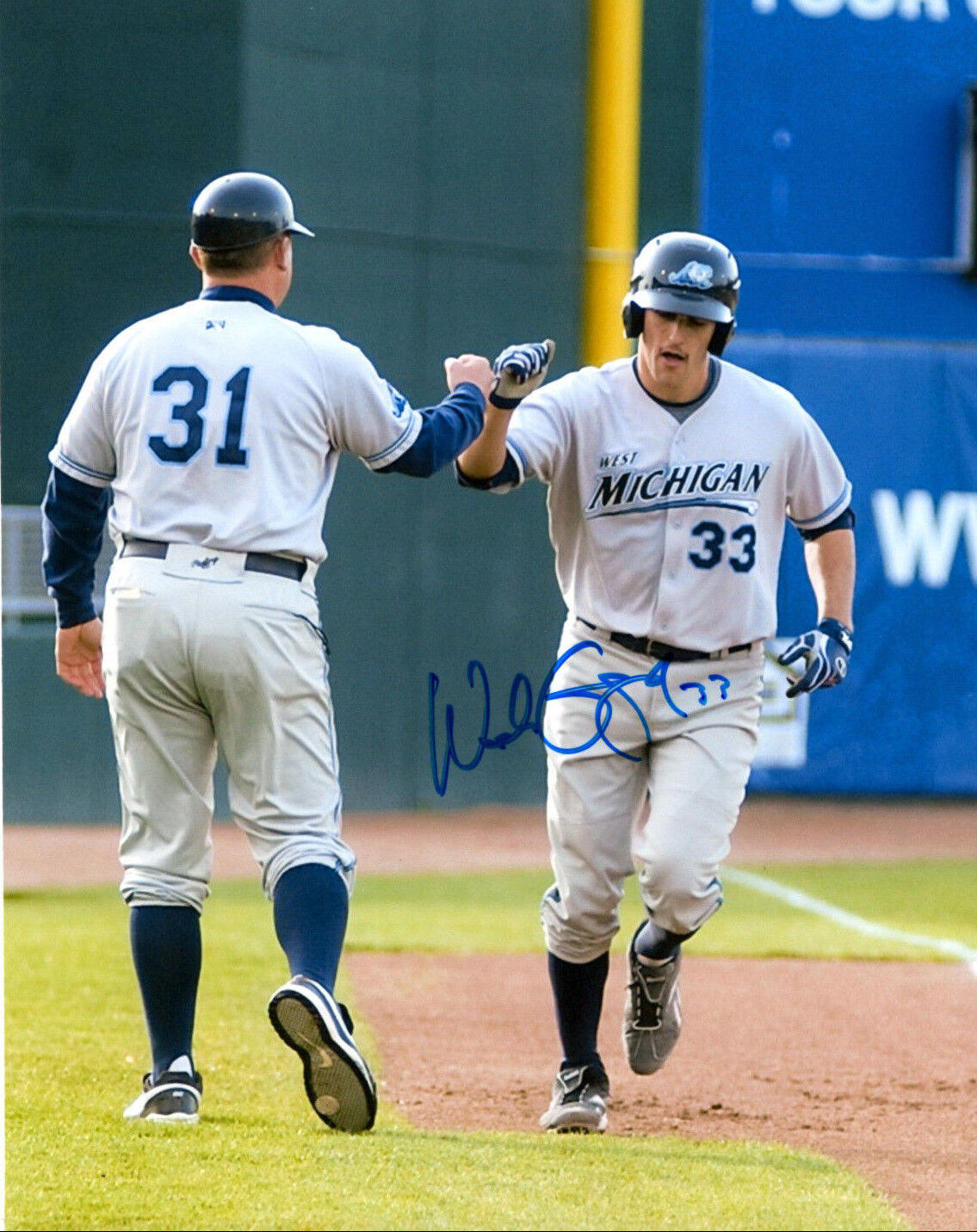 Wade Gaynor signed Photo Poster painting Whitecaps Tigers prospect