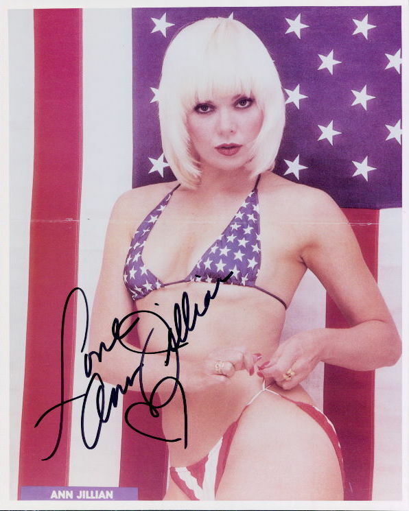 Ann Jillian signed 8x10 Photo Poster painting In-person