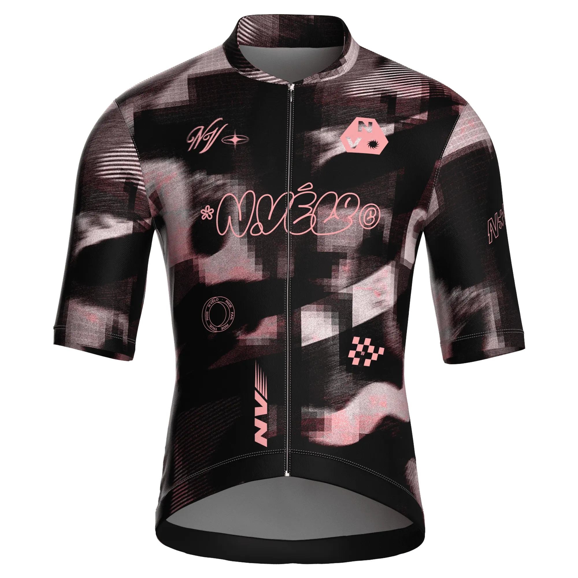 Parallax Cameo Jersey – Cycling Short Sleeve Race Fit